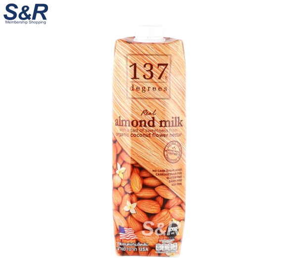 137 Degrees Almond Milk 1L