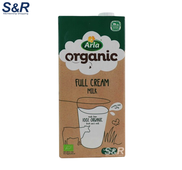 Arla Organic Full Cream Milk 1L