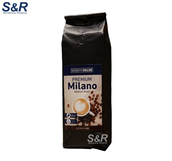 Member's Value Premium Milano Medium Roast 500g