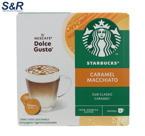 Starbucks Caramel Macchiato by Nescafe Dolce Gusto 12caps