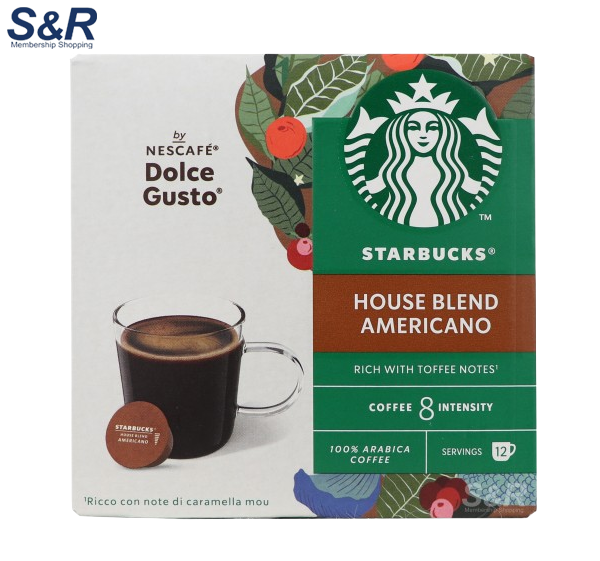 Starbucks House Blend Americano 12caps