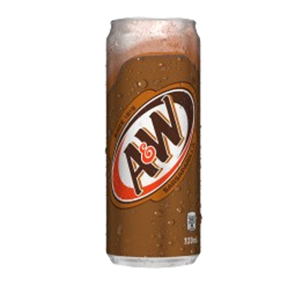 A&W ROOTBEER CAN (SLIM) 320ML
