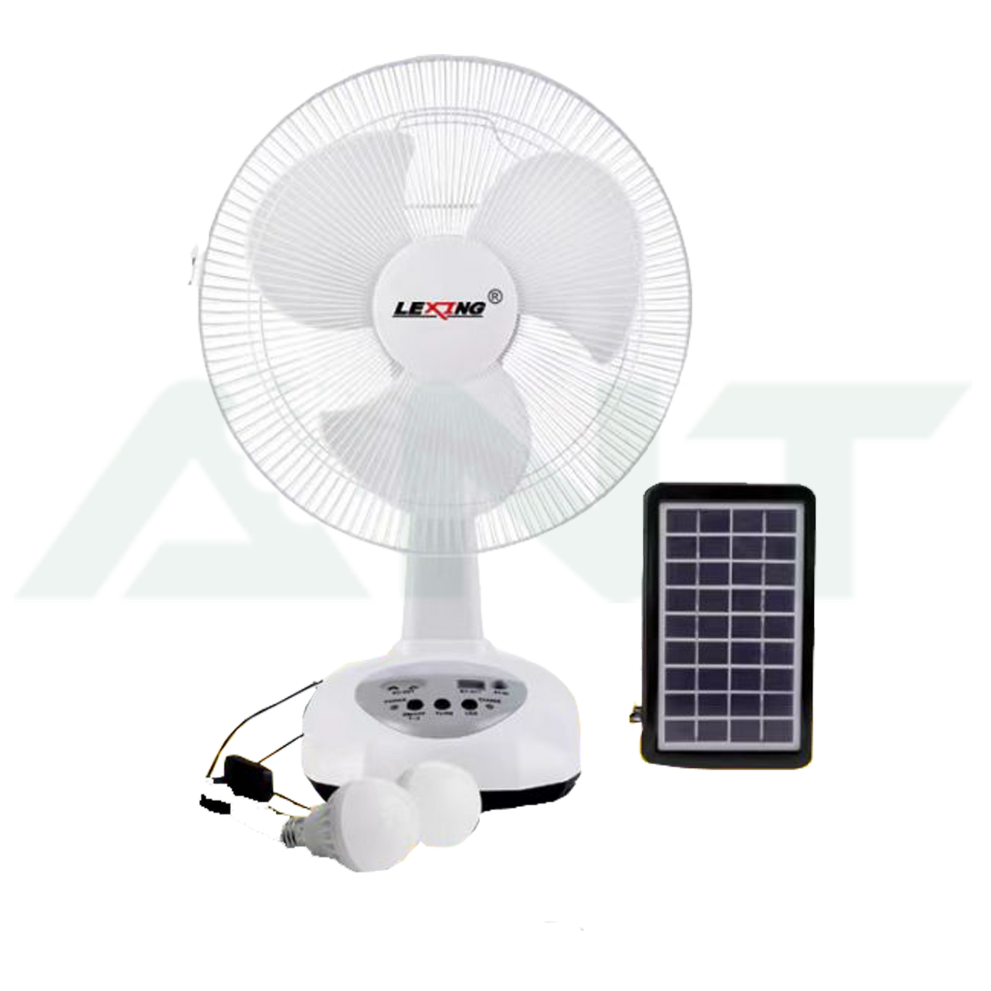Lexing Solar Fan Rechargeable