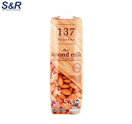 137 Degrees Almond Milk 1L
