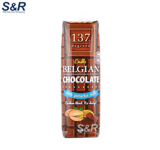 137 Degrees Double Belgian Chocolate Pistachio Milk 1L