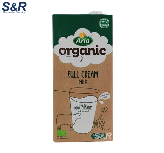 Arla Organic Full Cream Milk 1L