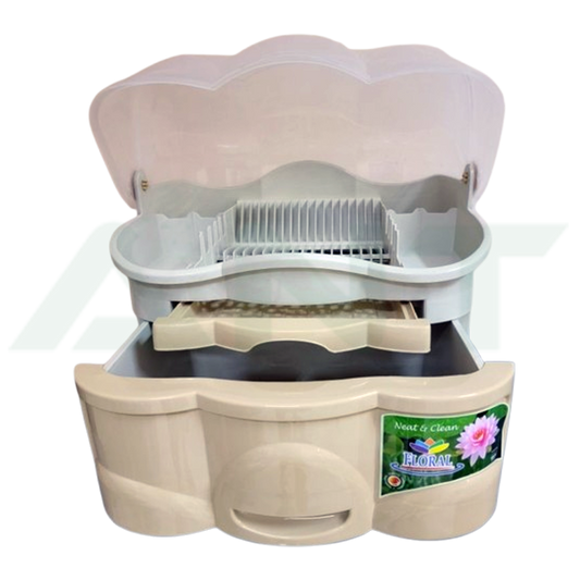 Floral Single Dish Drainer