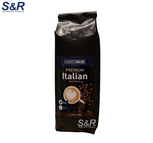 Member's Value Premium Italian Dark Roast 500g