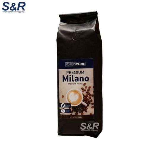 Member's Value Premium Milano Medium Roast 500g