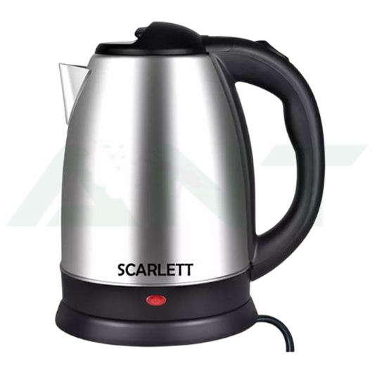 SCARLETT 1500W CORDELSS JUG ELECTRIC KETTLE STAINLESS STEEL 2L