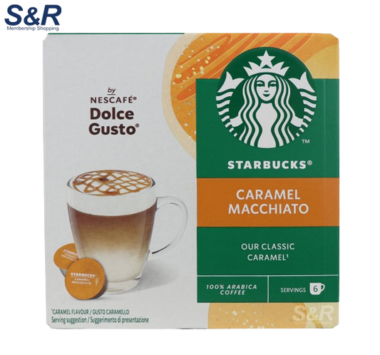 Starbucks Caramel Macchiato by Nescafe Dolce Gusto 12caps