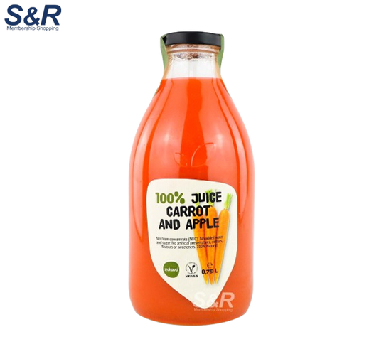 Zdravo Organic 100% Carrot And Apple Juice 750mL