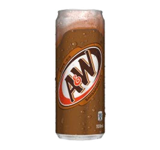A&W ROOTBEER CAN (SLIM) 320ML