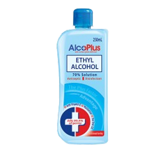 ALCOPLUS ALCOHOL (BLUE) 70% ETHYL