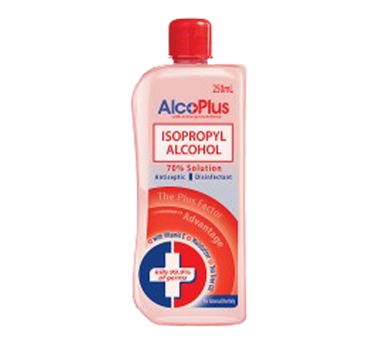 ALCOPLUS ALCOHOL (RED) 70% ISOPROPYL