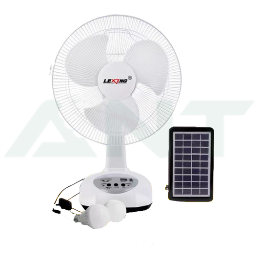 Lexing Solar Fan Rechargeable