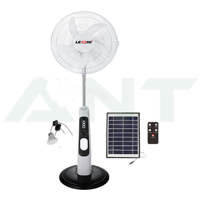 Lexing Solar Fan Rechargeable