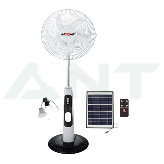 Lexing Solar Fan Rechargeable